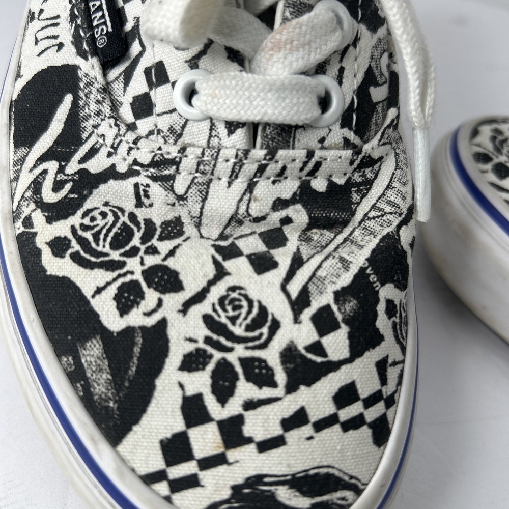 Vans off the Wall "Lady Vans" Era "White" womens sneakers shoes size 7 Men's 5.5 - Picture 3 of 9